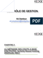Contrôle Gest - 2 ABC - KGS - KEDGE - Profs