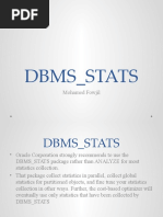 Dbms Stats