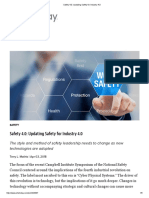 Safety 4.0: Updating Safety For Industry 4.0