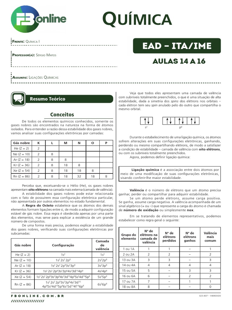 Grátis: Introducao Classica a Quimica Geral(1) - Material Claro e Objetivo  em PDF para Estudo Rápido, image size:768x1024