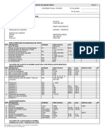 Valores de teste EP Equipamento de injeção diesel