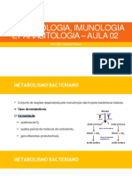 Aula 02 - Microbiologia, Imunologia e Parasitologia
