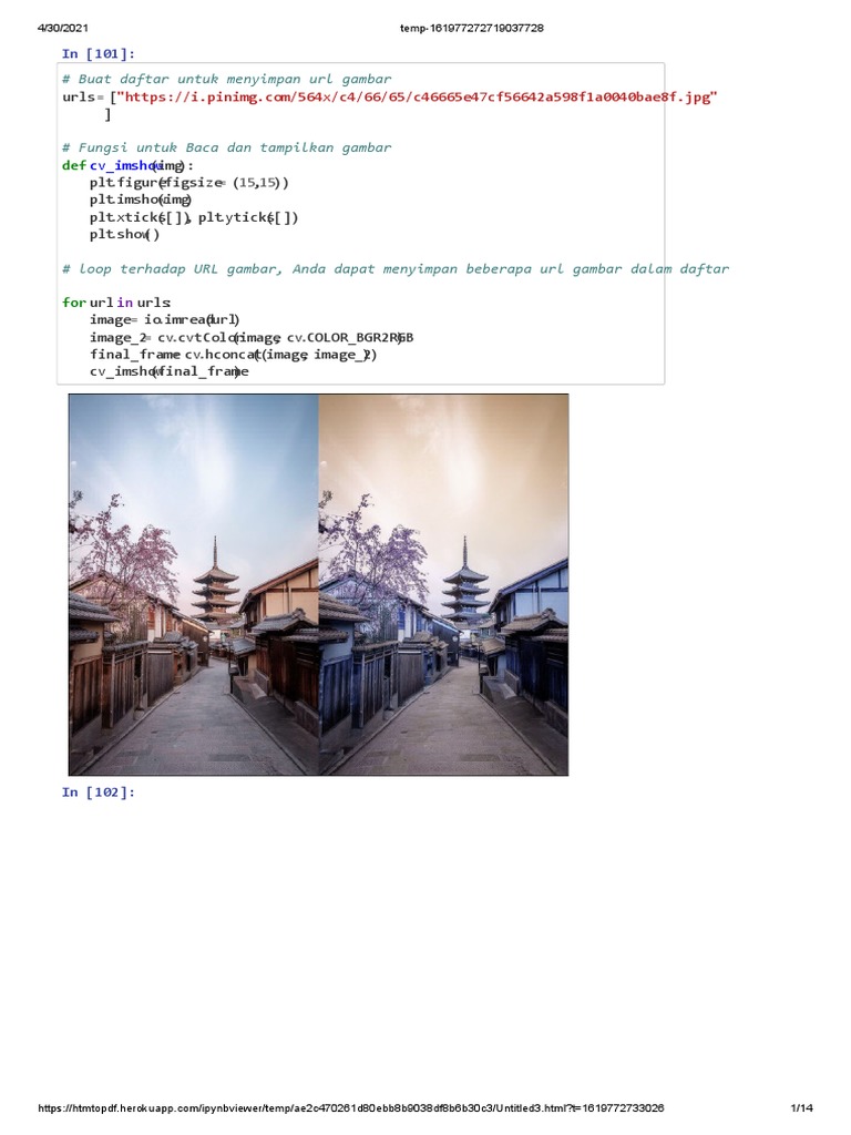 Image Processing with Python Code | PDF