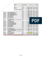 PVC Fittings Bill of Quantities