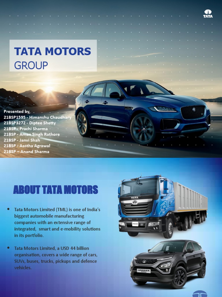 Tata Motors | PDF | Business | Technology & Engineering