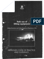 LOLER - Lifting Operations & Lifting Equipment Regulations - 1998