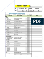 Periodical Service Ud Truck Cwe370: Maintenance Sheet