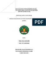 Gambaran Kadar Trigliserida Pada Penderita Penyakit Jantung Koroner 12