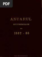 Anuarul Bucurestiului 1906 PDF | PDF