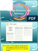 Storage Elements and Memory