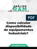 Como calcular disponibilidade de equipamentos industriais
