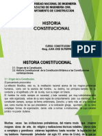 3.0 Historia Constitucional
