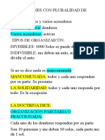 Obligaciones Con Pluralidad de Sujetos