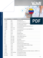 VUMI Proveedores Preferenciales en Venezuela 9 de Marzo 2021