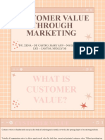 Group 10 Customer Value Through Marketing and Innovation and Technology in Pricing