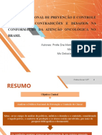 Política Nacional de Prevenção e Controle Do Câncer