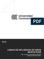 AEI Presentación Lineas de Influencia en Vigas Isostaticas