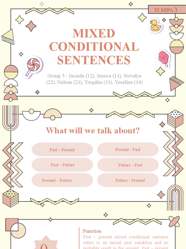 Understanding Mixed Conditional Sentences | PDF | Grammatical Tense ...