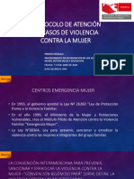 Protocolo de Atención en Casos de Violencia Contra