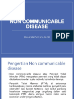 Non communicable disease 2021