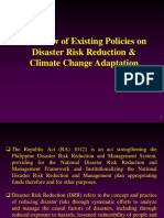 6 Overview of Existing Policies on Disaster Risk Reduction (1)