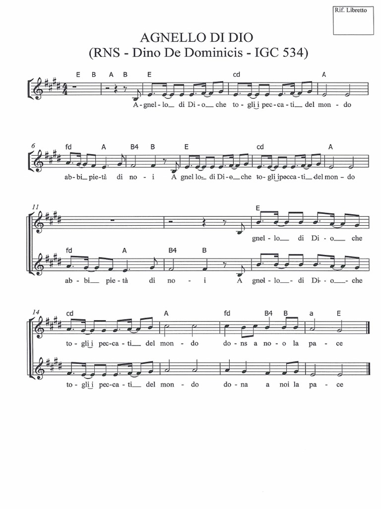 Agnello Di Dio RNS de Dominicis IGC 534 PDF