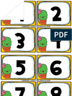 Numeros Del 1-100 Cactus