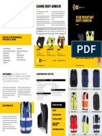 Defence Composites Stab Vest Catalogue