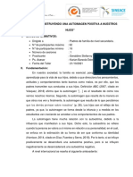 Modelo de Informe de Taller - Autoimagen Positiva