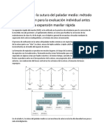 Evaluación de la maduración de la sutura palatina mediana antes de la expansión maxilar rápida