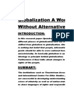 Globalization A World Without Alternatives?