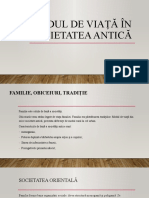 Modul Deviata in Societatea Antica