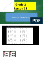 Grade 2_Nov 12  lesson 18 addition  subtraction