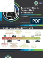 Materi 2. Lab Halal LPPOM MUI