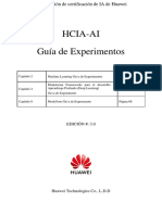 HCIA-AI V3.0 Lab Guide (Spanish Version)
