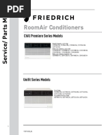 Chill Premier Friedrich Parts Manual