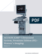 Acuson X300 Ultrasound System, Premium Edition (PE) - : Women S Imaging