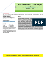 The Effect of Movement Control Order During Covid19 Pandemic On Air Quality and Gas Emissions: A Review