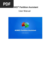 AOIME Partition Assistant User Manual - 2020 AOMEI