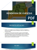 RENDICION DE CUENTAS. Diapositivas