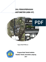 Modul Pengoperasian Magnetometer Gem 19t