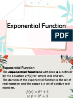 Lesson 8 Exponential Functions