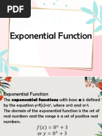 Lesson 8 Exponential Functions