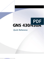 GNS 430/430A: Quick Reference
