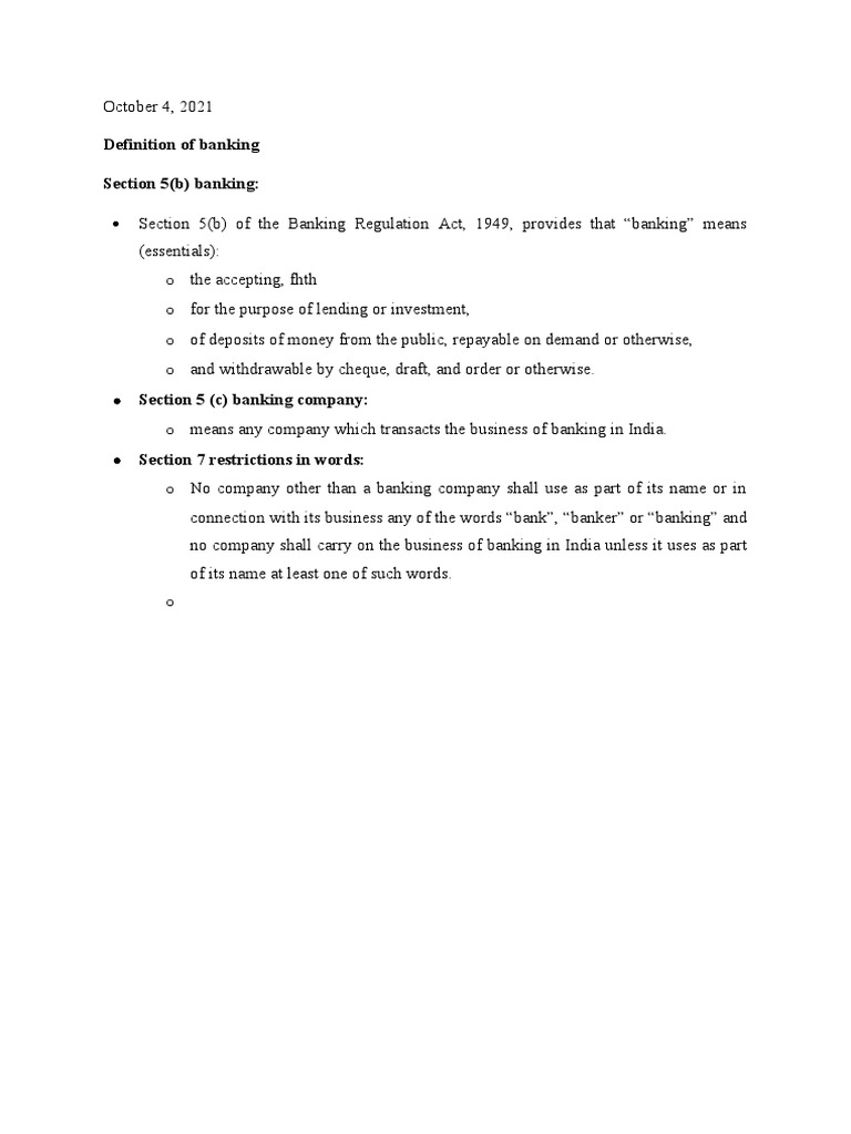 Banking Notes PDF