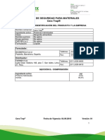 CeraTrap - MSDS