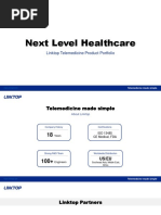 Next Level Healthcare: Linktop Telemedicine Product Portfolio