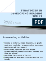 Strategies in Developing Reading Skills