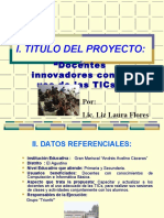 Docentes TIC innovación