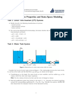 Exercise 1: System Properties and State-Space Modeling: Task 1: Linear Time-Invariant (LTI) Systems